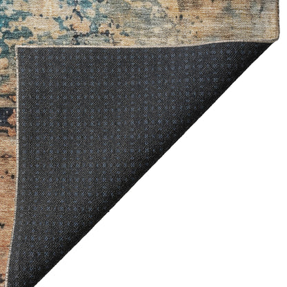 Dalyn Rugs Nouveau  Teal  Contemporary