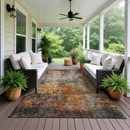 Dalyn Rugs Nouveau  Paprika  Contemporary