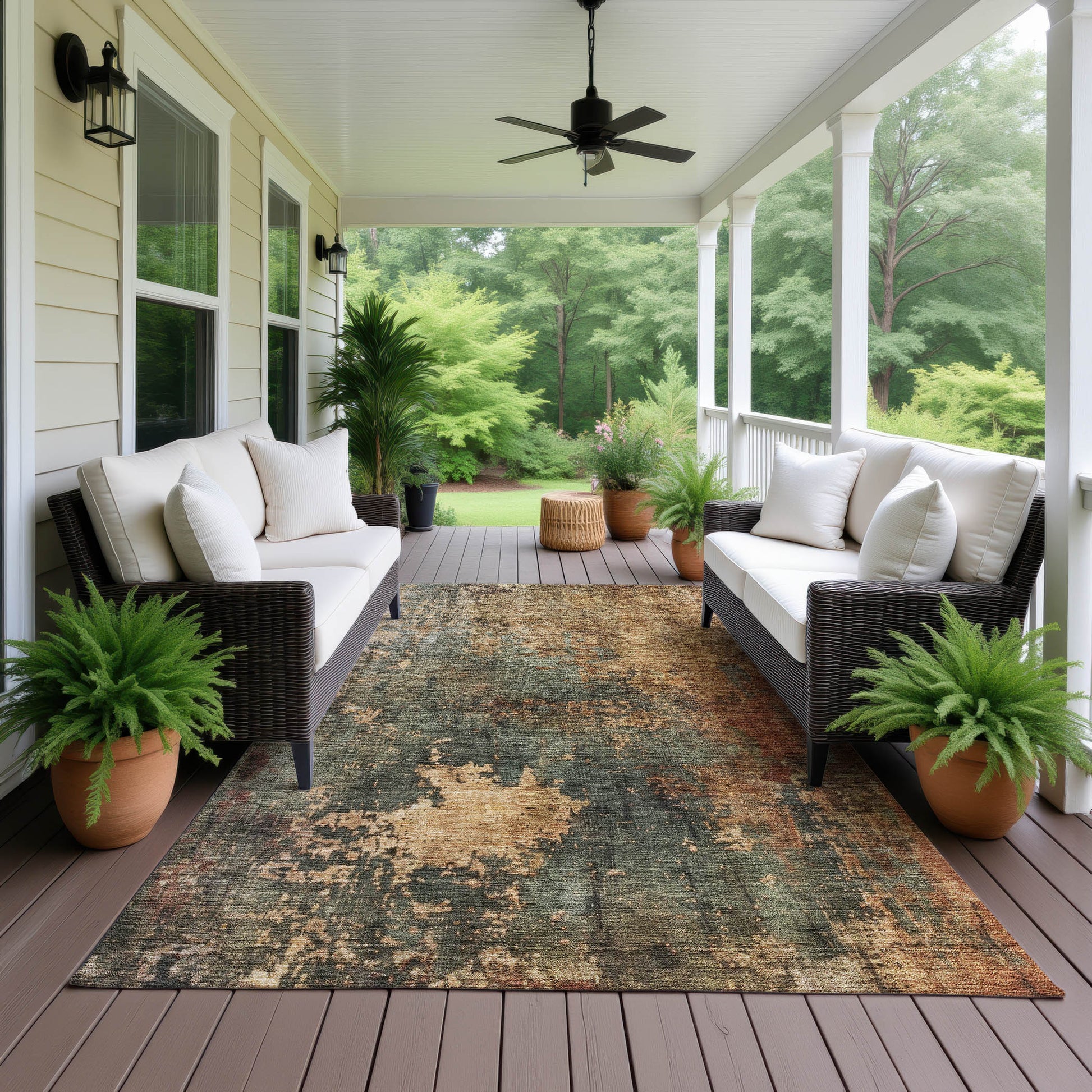 Dalyn Rugs Nouveau  Sage  Contemporary