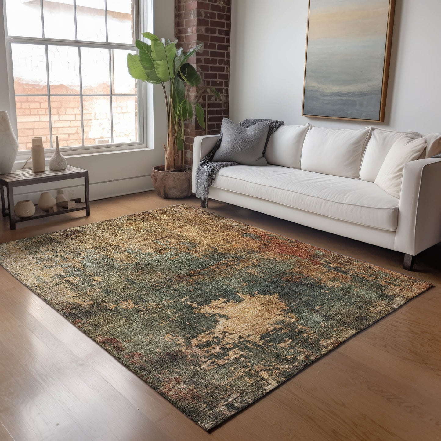 Dalyn Rugs Nouveau  Sage  Contemporary