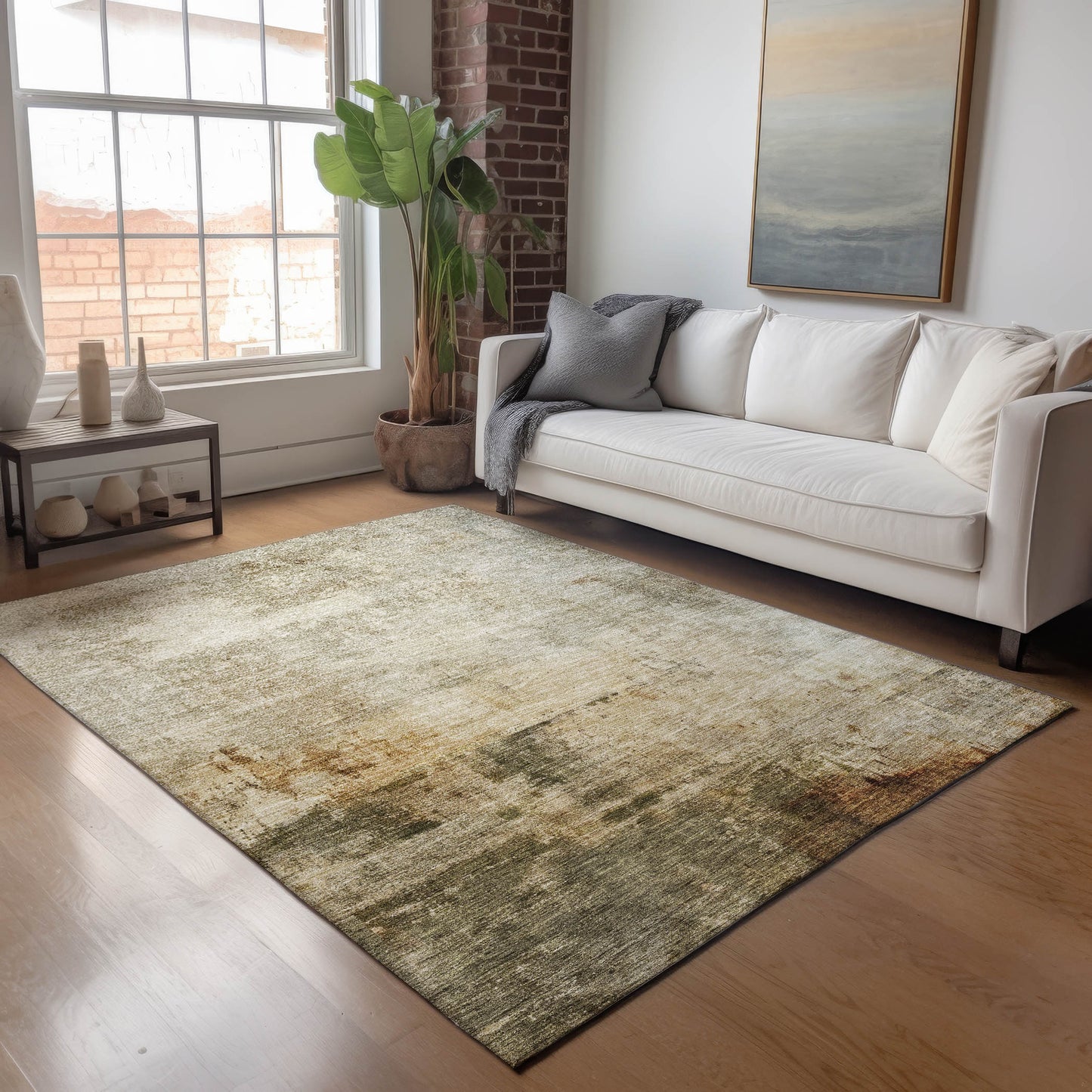 Dalyn Rugs Nouveau  Linen  Contemporary