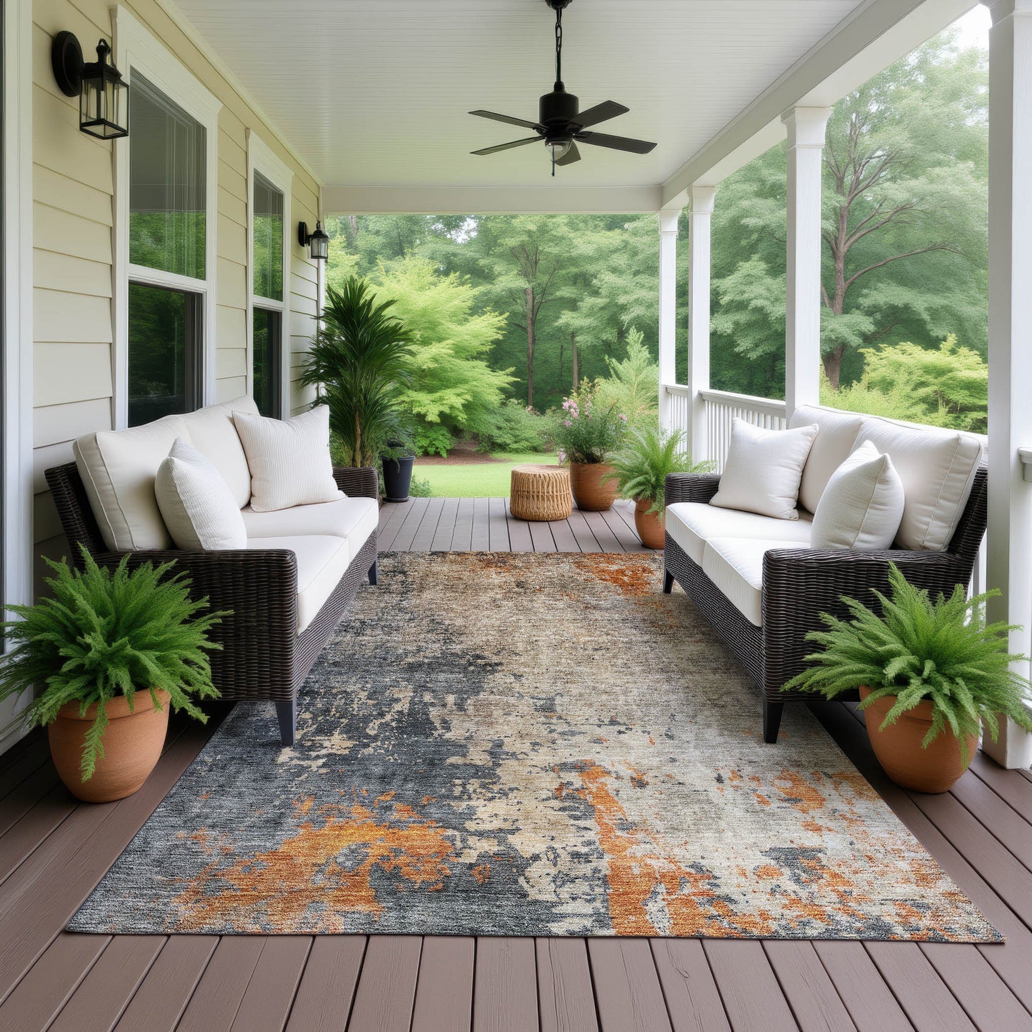 Dalyn Rugs Nouveau  Khaki  Contemporary