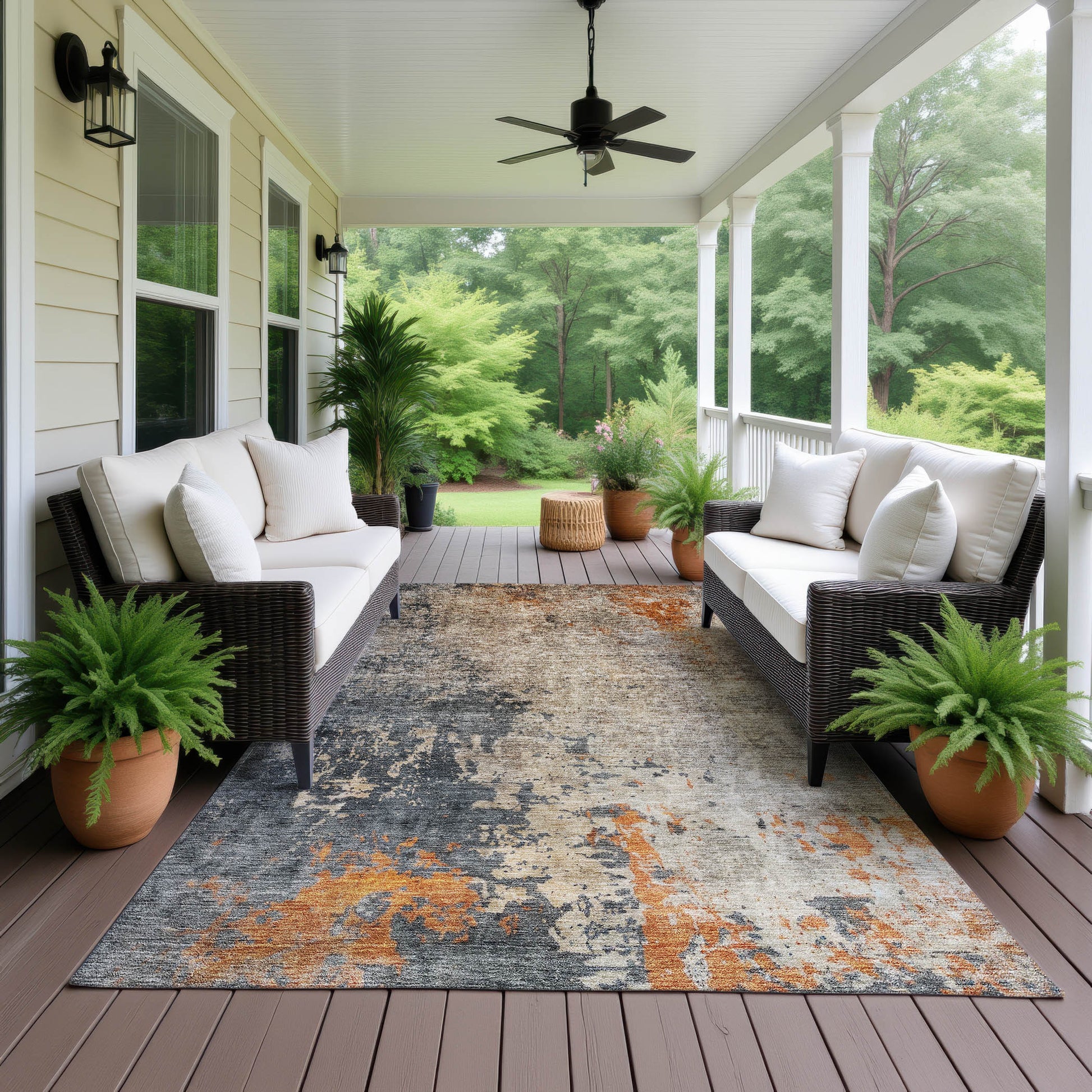 Dalyn Rugs Nouveau  Khaki  Contemporary