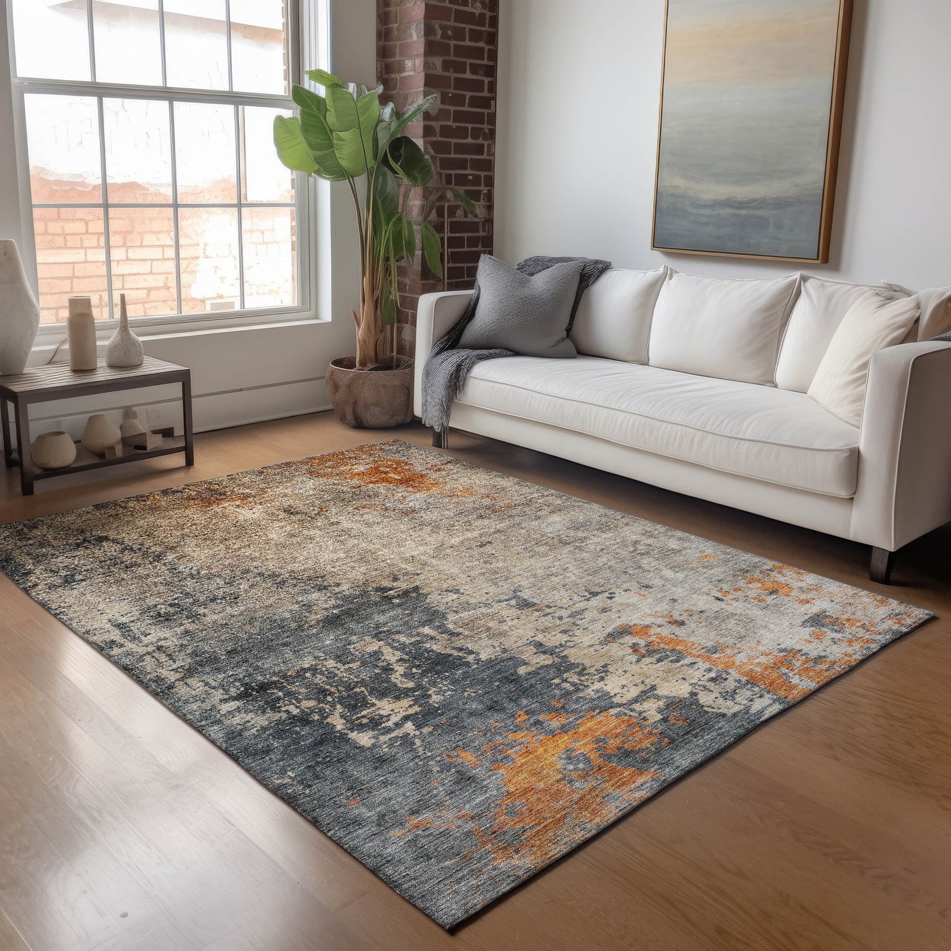 Dalyn Rugs Nouveau  Khaki  Contemporary