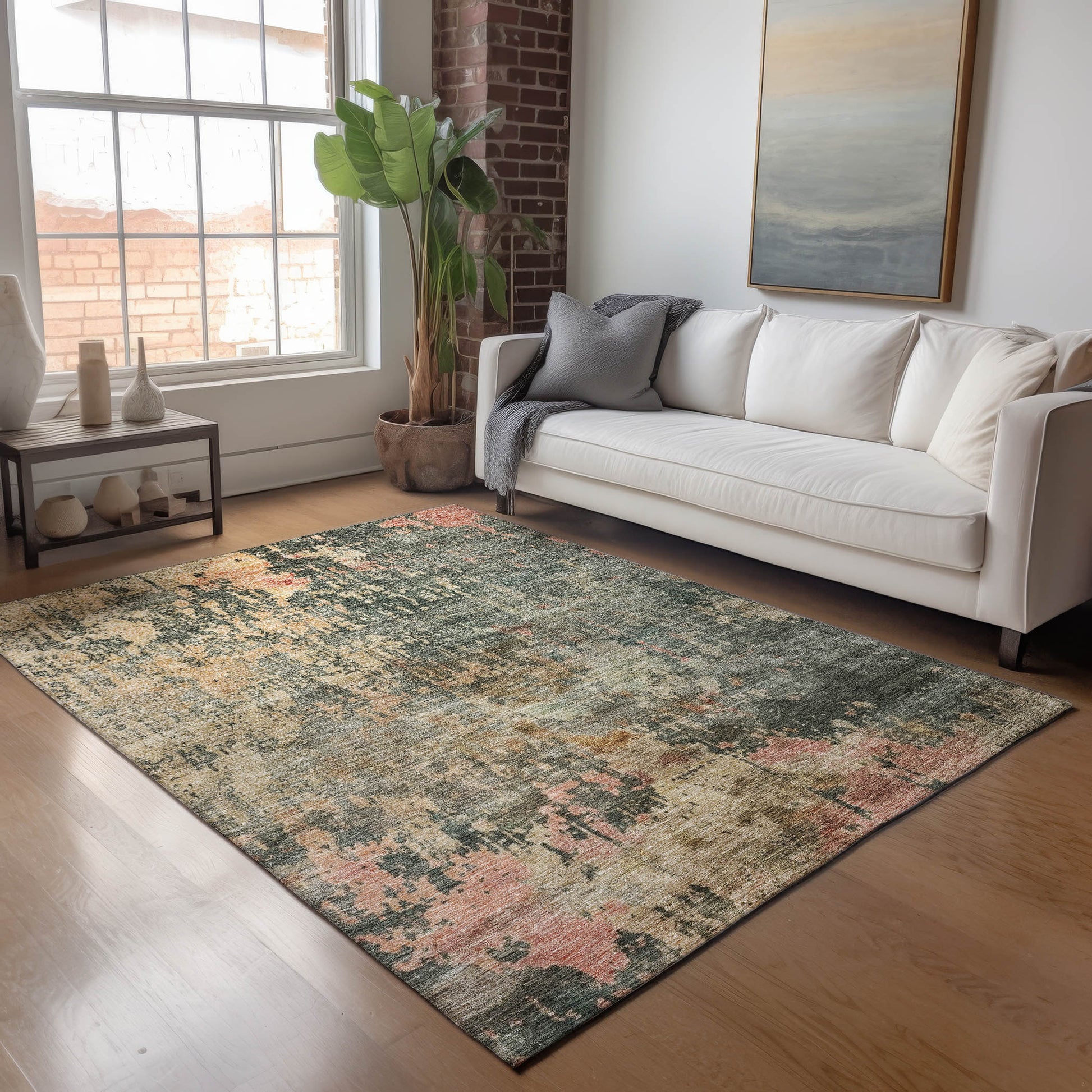 Dalyn Rugs Nouveau  Sage  Contemporary