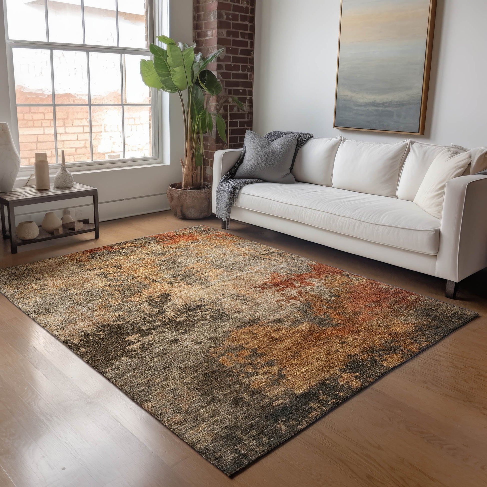 Dalyn Rugs Nouveau  Khaki  Contemporary