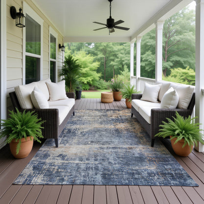 Dalyn Rugs Nouveau  Denim  Contemporary