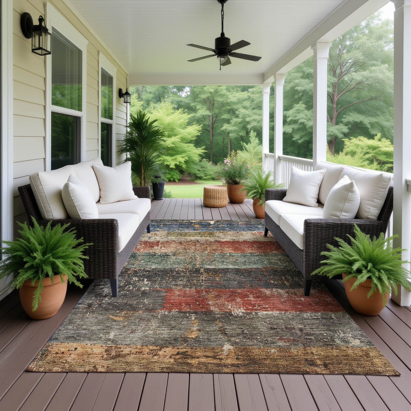 Dalyn Rugs Nouveau  Fern  Contemporary