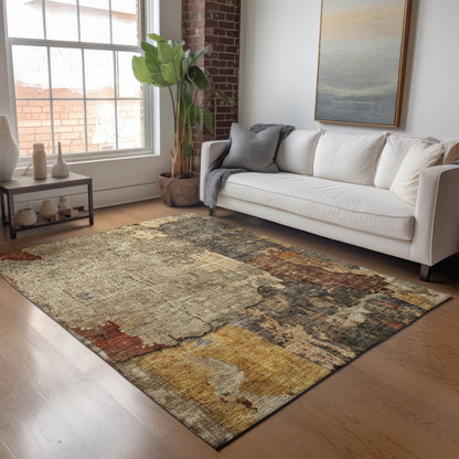 Dalyn Rugs Nouveau  Khaki  Contemporary