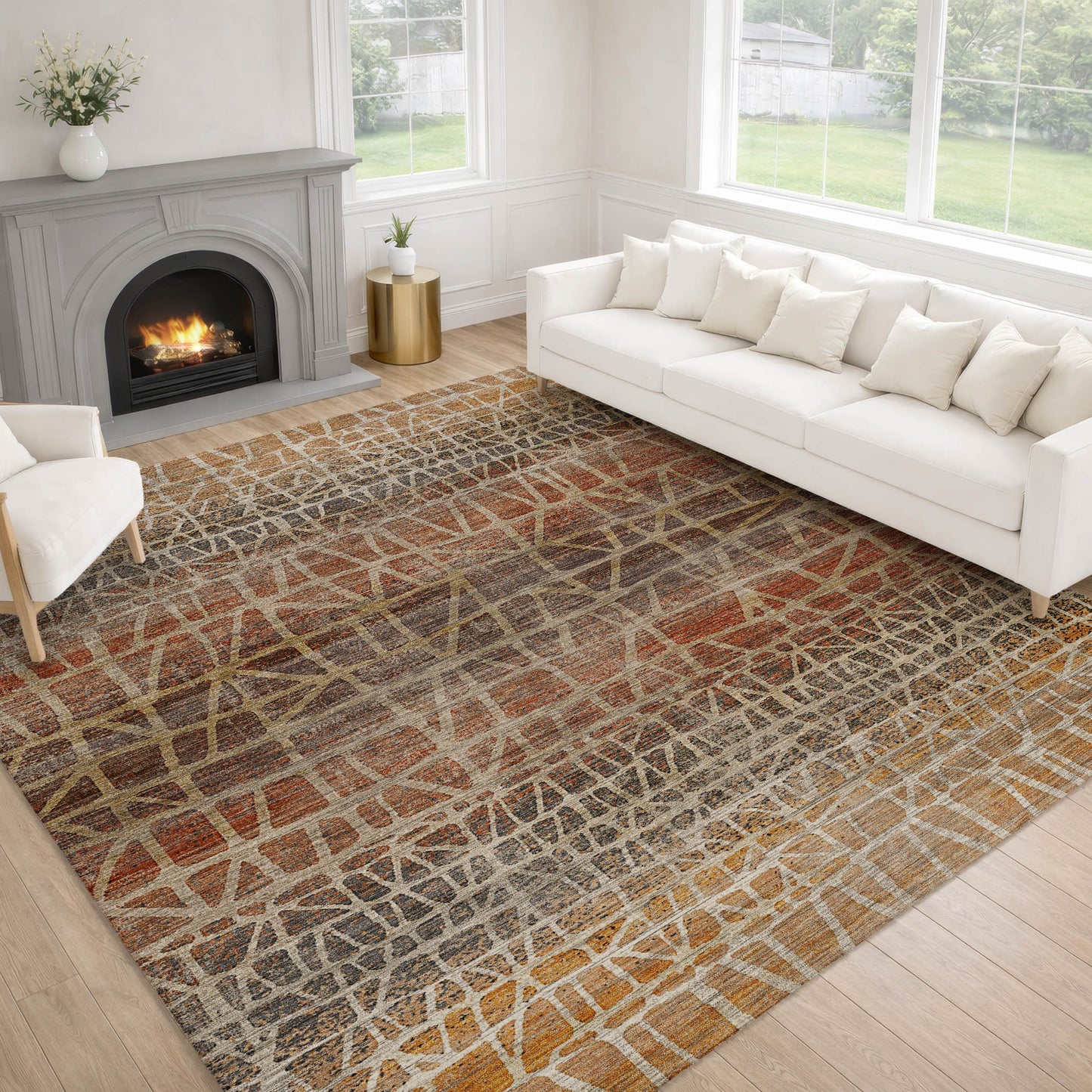 Dalyn Rugs Nexus  Copper  Transitional