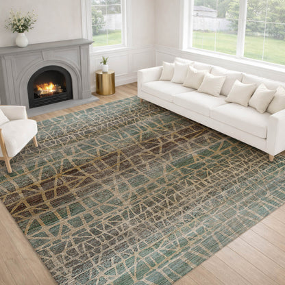 Dalyn Rugs Nexus  Teal  Transitional
