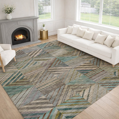Dalyn Rugs Nexus  Teal  Transitional