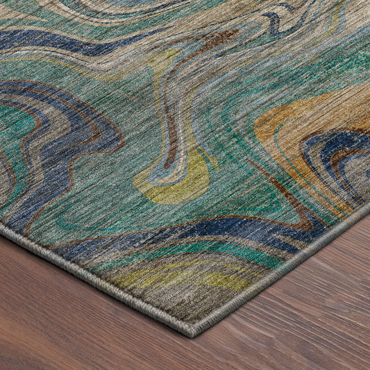 Dalyn Rugs Nexus  Teal  Transitional