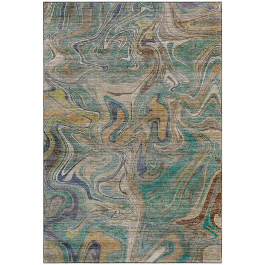 Dalyn Rugs Nexus  Teal  Transitional