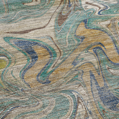 Dalyn Rugs Nexus  Teal  Transitional