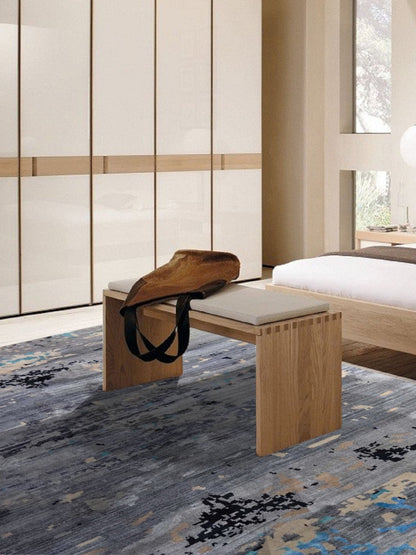 Artisan Mary Grey Contemporary Knotted Rug - Rugs - Artisan - Atlanta Designer Rugs