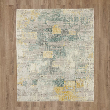 Karastan Memento  Blue  Modern/Contemporary