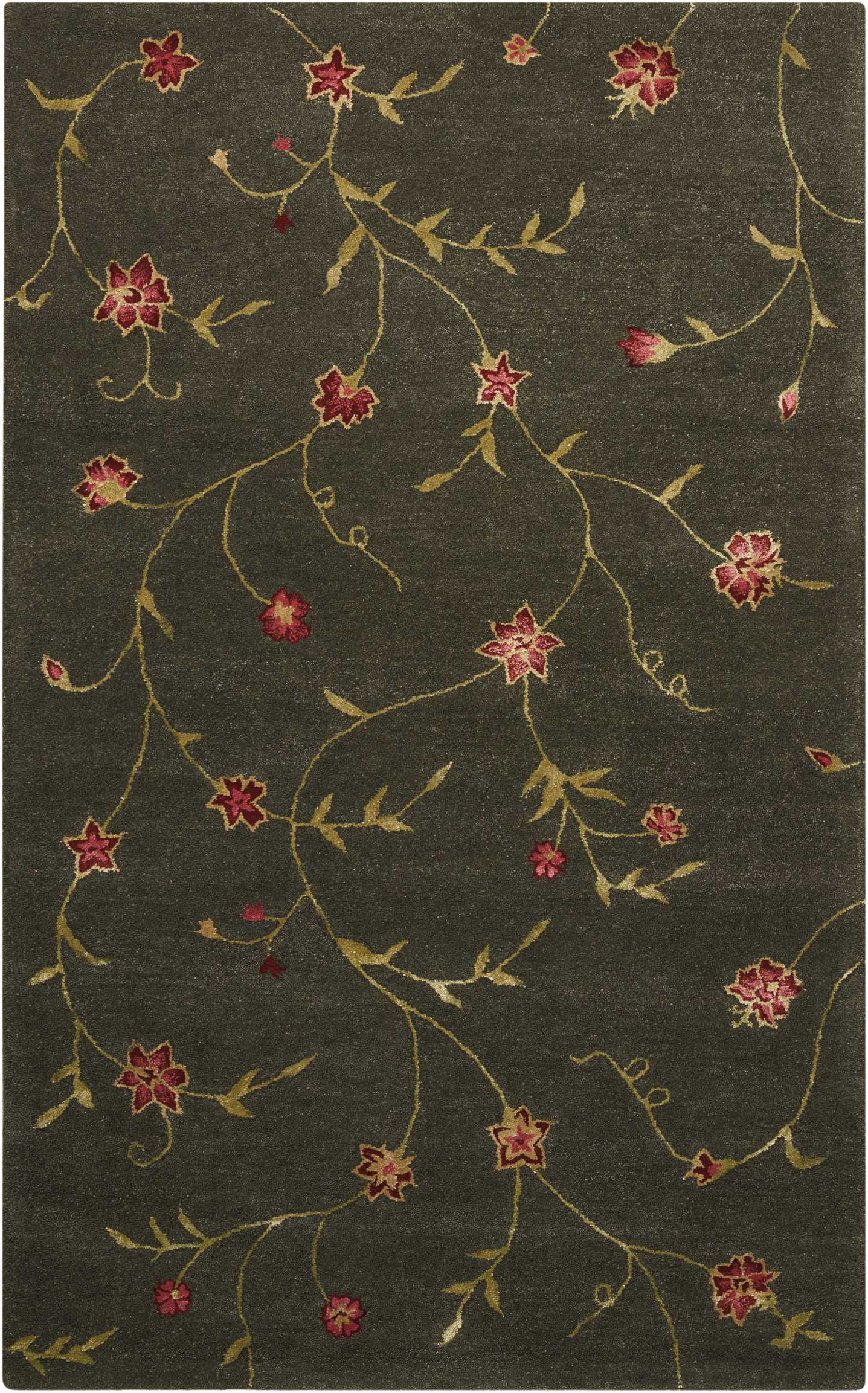 Nourison Home Modern Elegance LH03 Teal Grey Transitional Tufted Rug