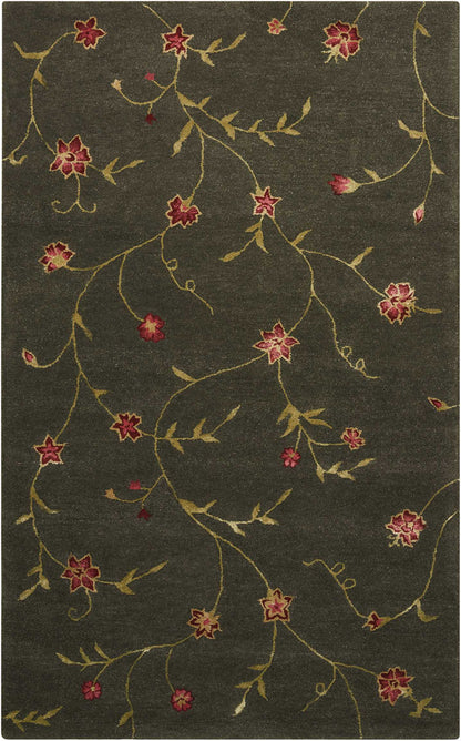 Nourison Home Modern Elegance LH03 Teal Grey Transitional Tufted Rug