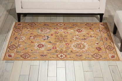 Nourison Home Nourmak S174 Gold Traditional Woven Rug