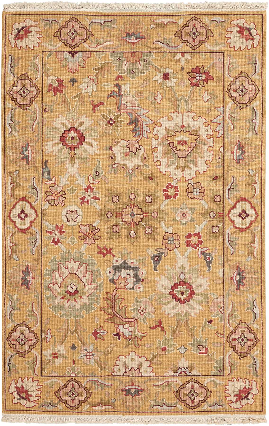 Nourison Home Nourmak S174 Gold Traditional Woven Rug