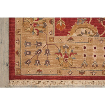 Nourison Home Nourmak S181 Brick Traditional Woven Rug