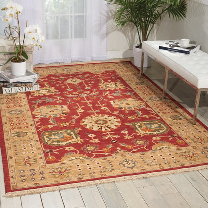 Nourison Home Nourmak S181 Brick Traditional Woven Rug