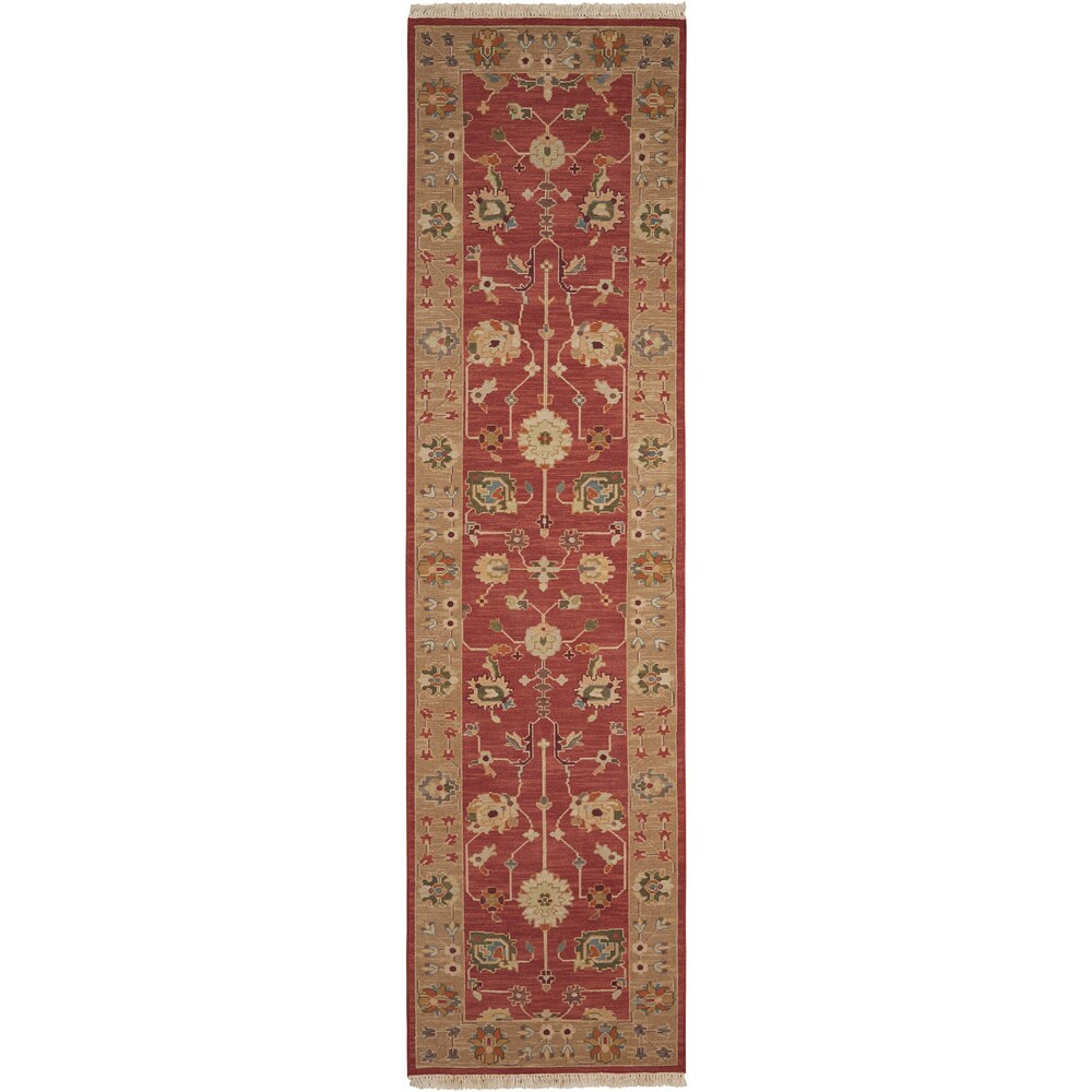 Nourison Home Nourmak S181 Brick Traditional Woven Rug