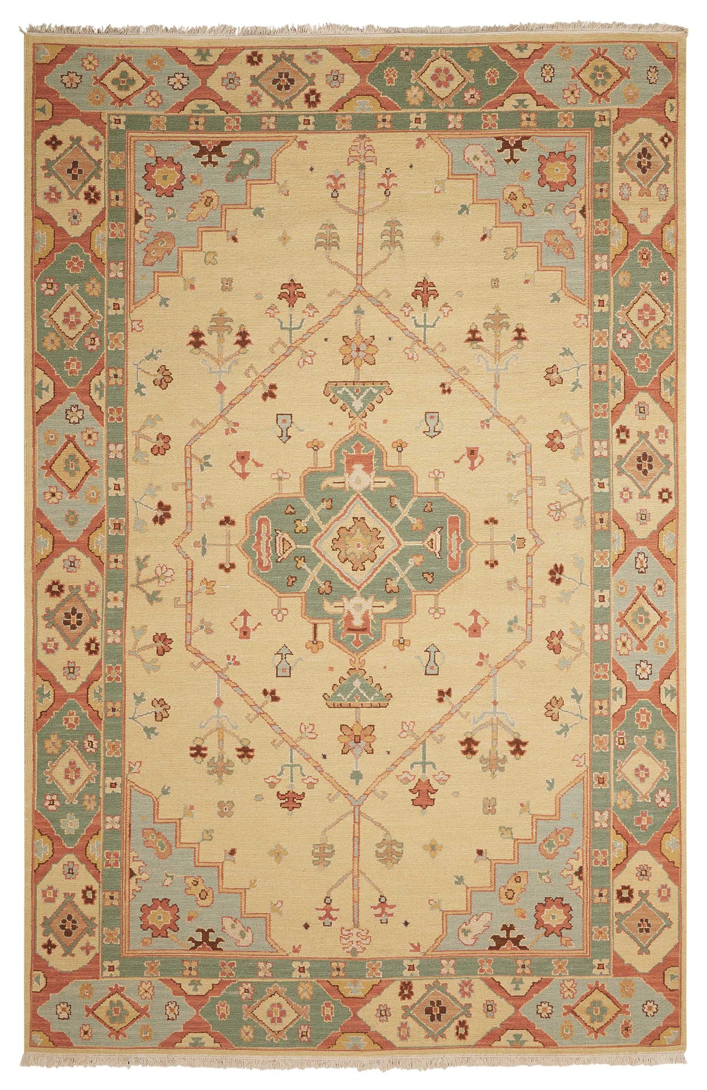 Nourison Home Nourmak S205 Butter Traditional Woven Rug