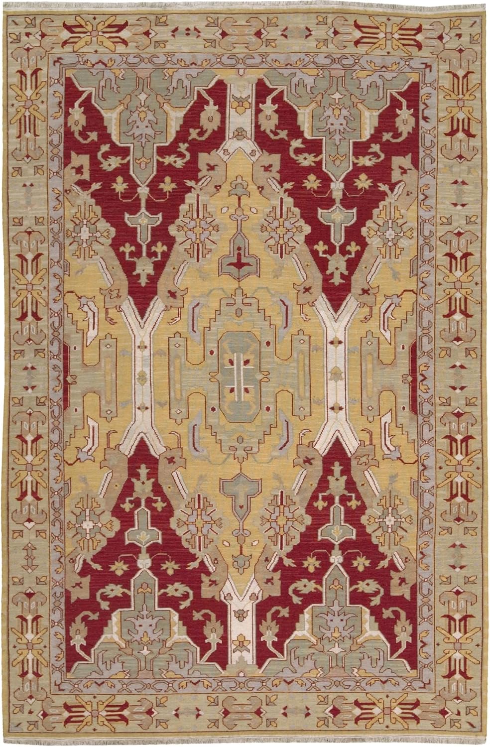 Nourison Home Nourmak SK05 Gold Traditional Woven Rug