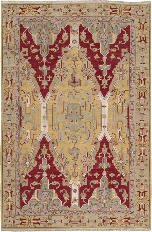 Nourison Home Nourmak SK05 Gold Traditional Woven Rug