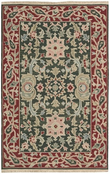 Nourison Home Nourmak SK40 Green Traditional Woven Rug