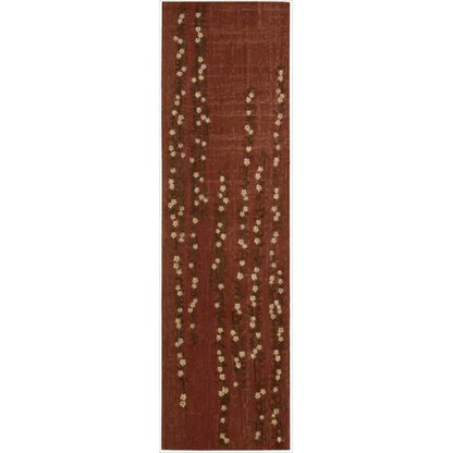 Nourison Home Radiant Impression LK04 Crimson Transitional Loomed Rug