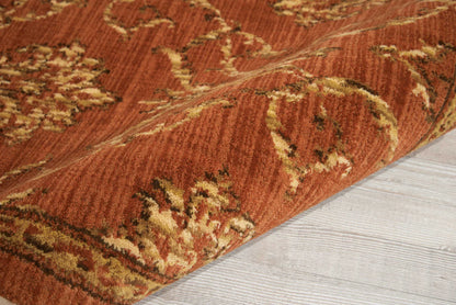 Nourison Home Radiant Impression LK08 Brown Traditional Loomed Rug