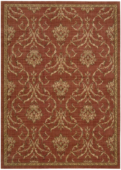 Nourison Home Radiant Impression LK08 Brown Traditional Loomed Rug