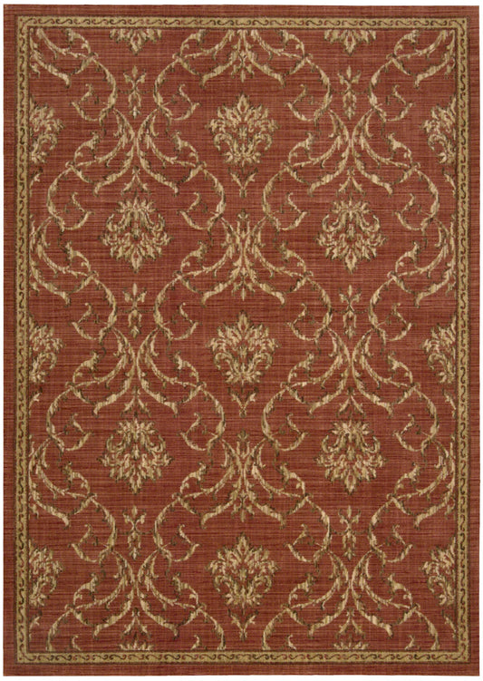 Nourison Home Radiant Impression LK08 Brown Traditional Loomed Rug