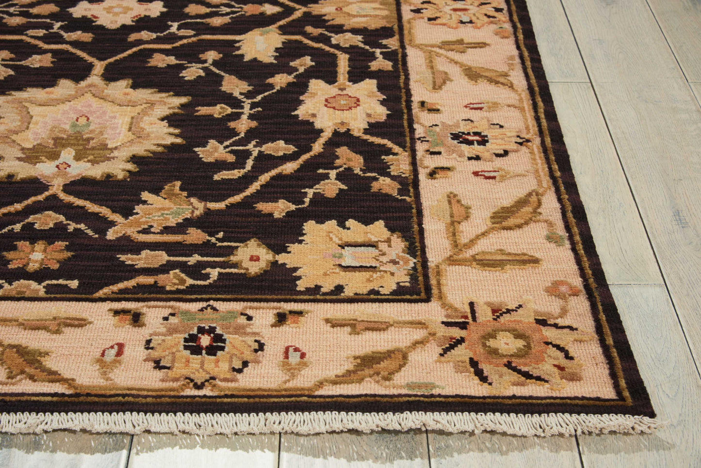 Nourison Home Suf I Noor SF05 Black  Woven Rug