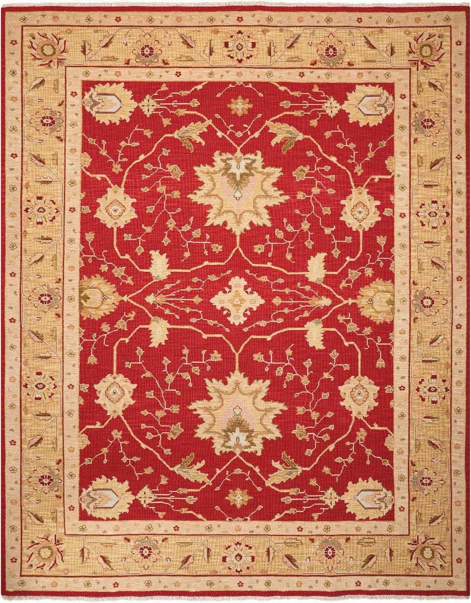 Nourison Home Suf I Noor SF05 Red  Woven Rug