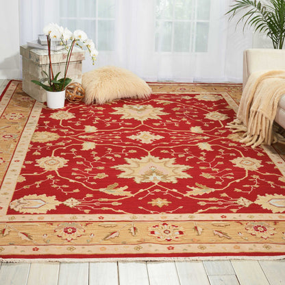 Nourison Home Suf I Noor SF05 Red  Woven Rug