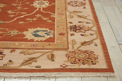 Nourison Home Suf I Noor SF05 Rust  Woven Rug