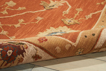 Nourison Home Suf I Noor SF05 Rust  Woven Rug