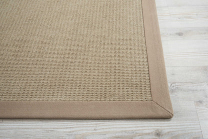 Nourison Home Suf I Noor SF07 Mushroom  Woven Rug