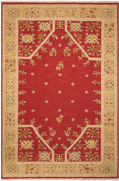 Nourison Home Suf I Noor SF35 Red  Woven Rug