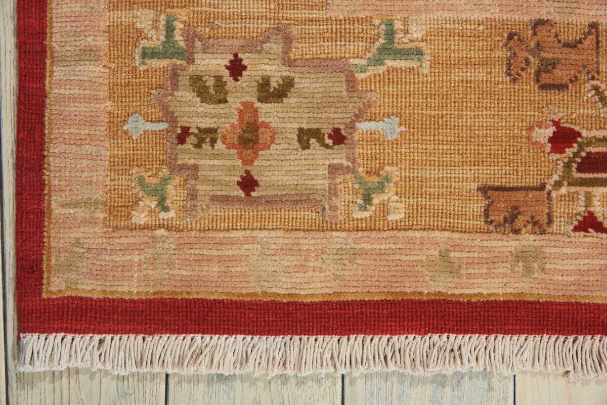 Nourison Home Suf I Noor SF35 Red  Woven Rug