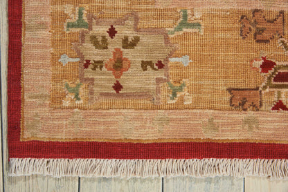 Nourison Home Suf I Noor SF35 Red  Woven Rug