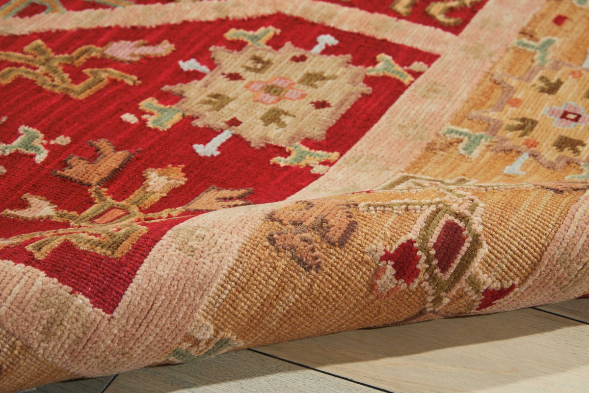 Nourison Home Suf I Noor SF35 Red  Woven Rug
