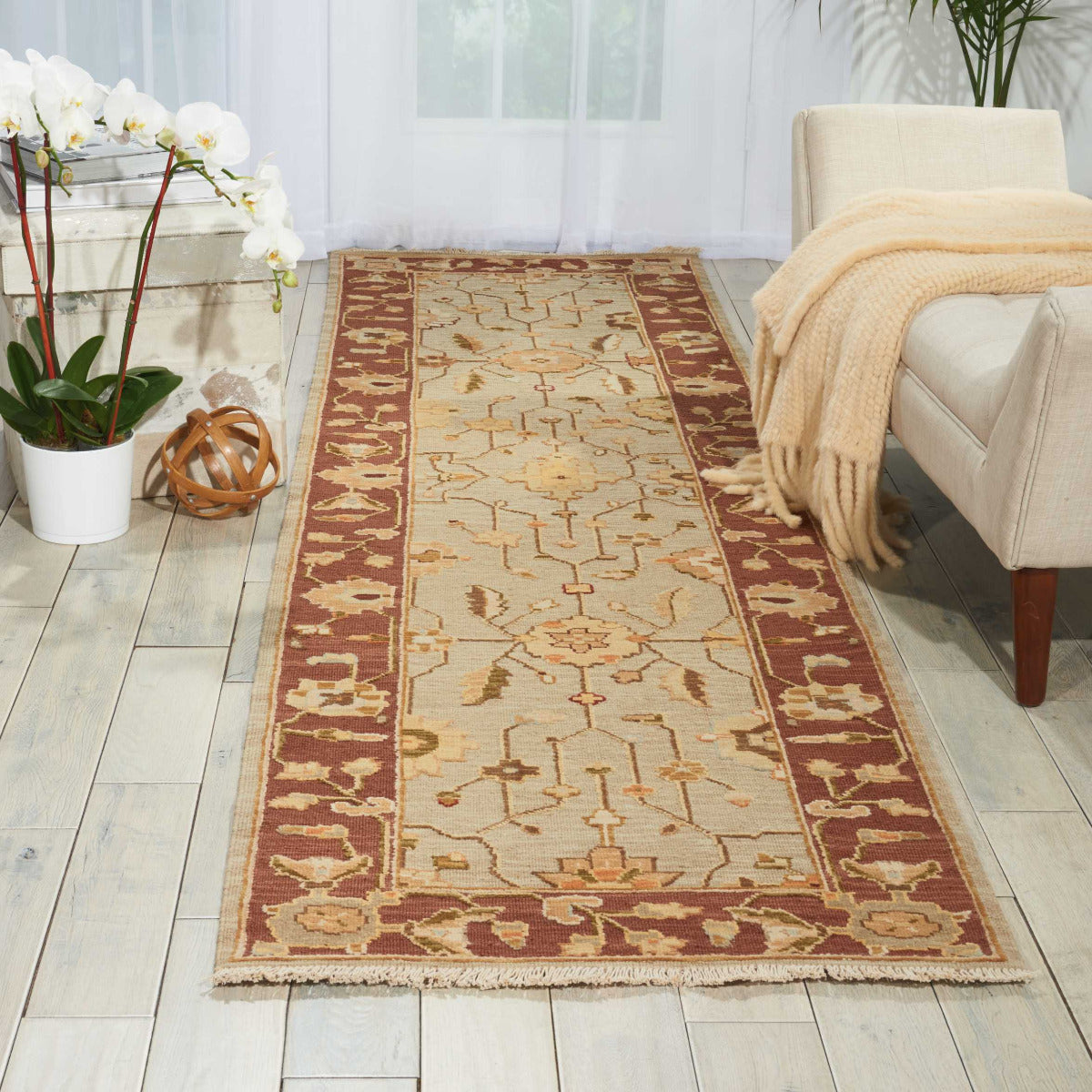 Nourison Home Suf I Noor SF42 Grey  Woven Rug