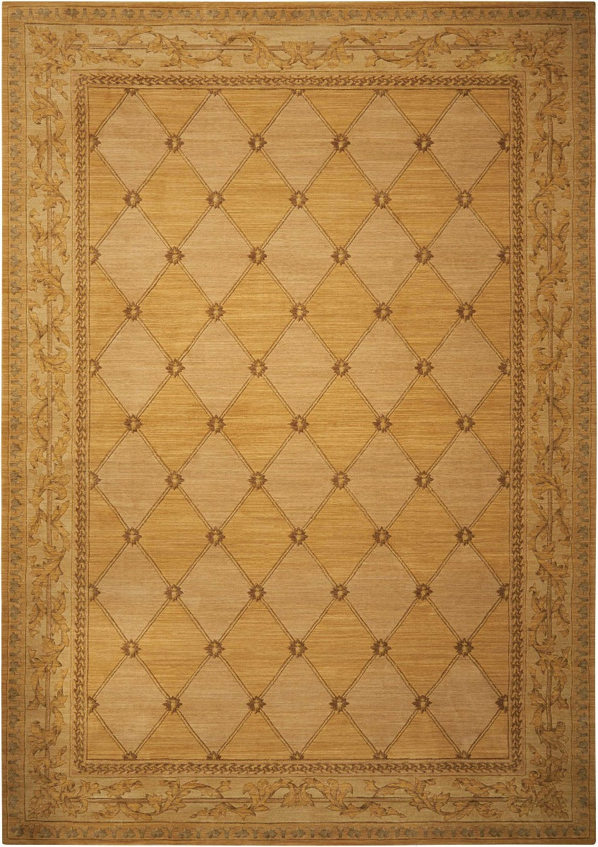 Nourison Home Vallencierre VA21 Gold Traditional Loomed Rug