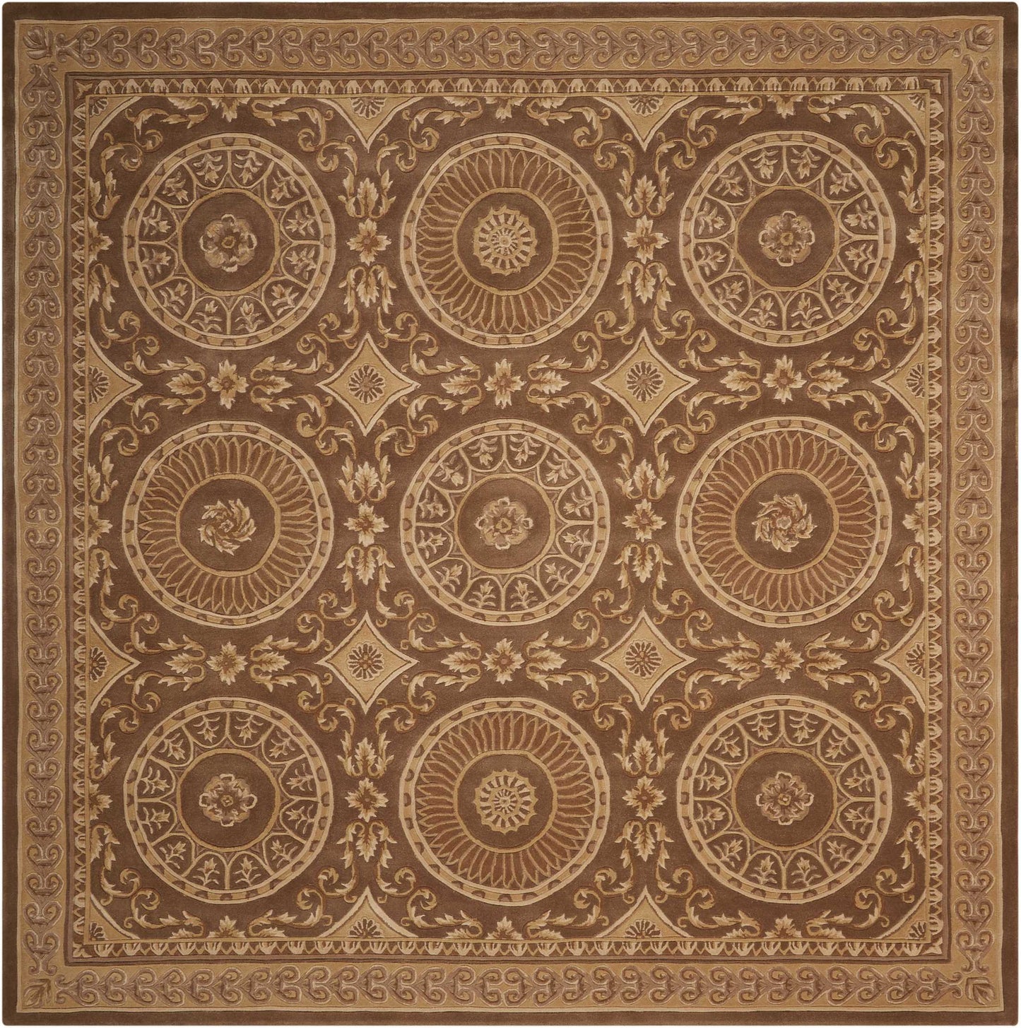 Nourison Home Versailles Palace VP50 Mocha Traditional Tufted Rug
