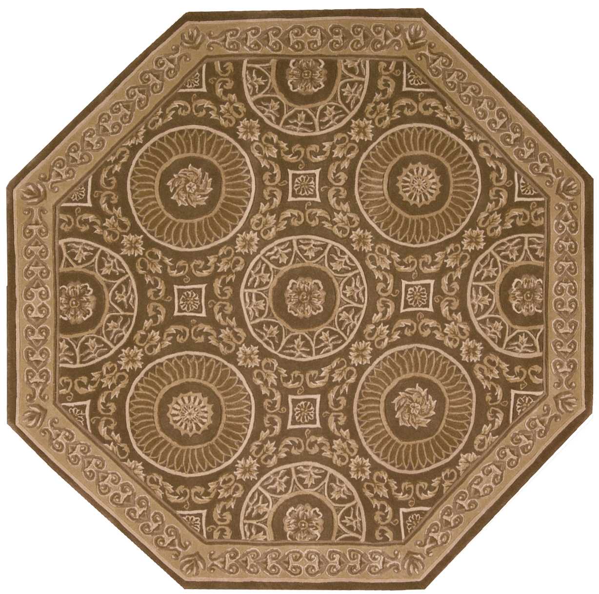Nourison Home Versailles Palace VP50 Mocha Traditional Tufted Rug
